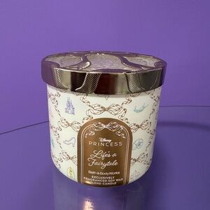 Bath & Body Works DISNEY PRINCESS Life's A Fairytale 3-Wick Candle 2026 New